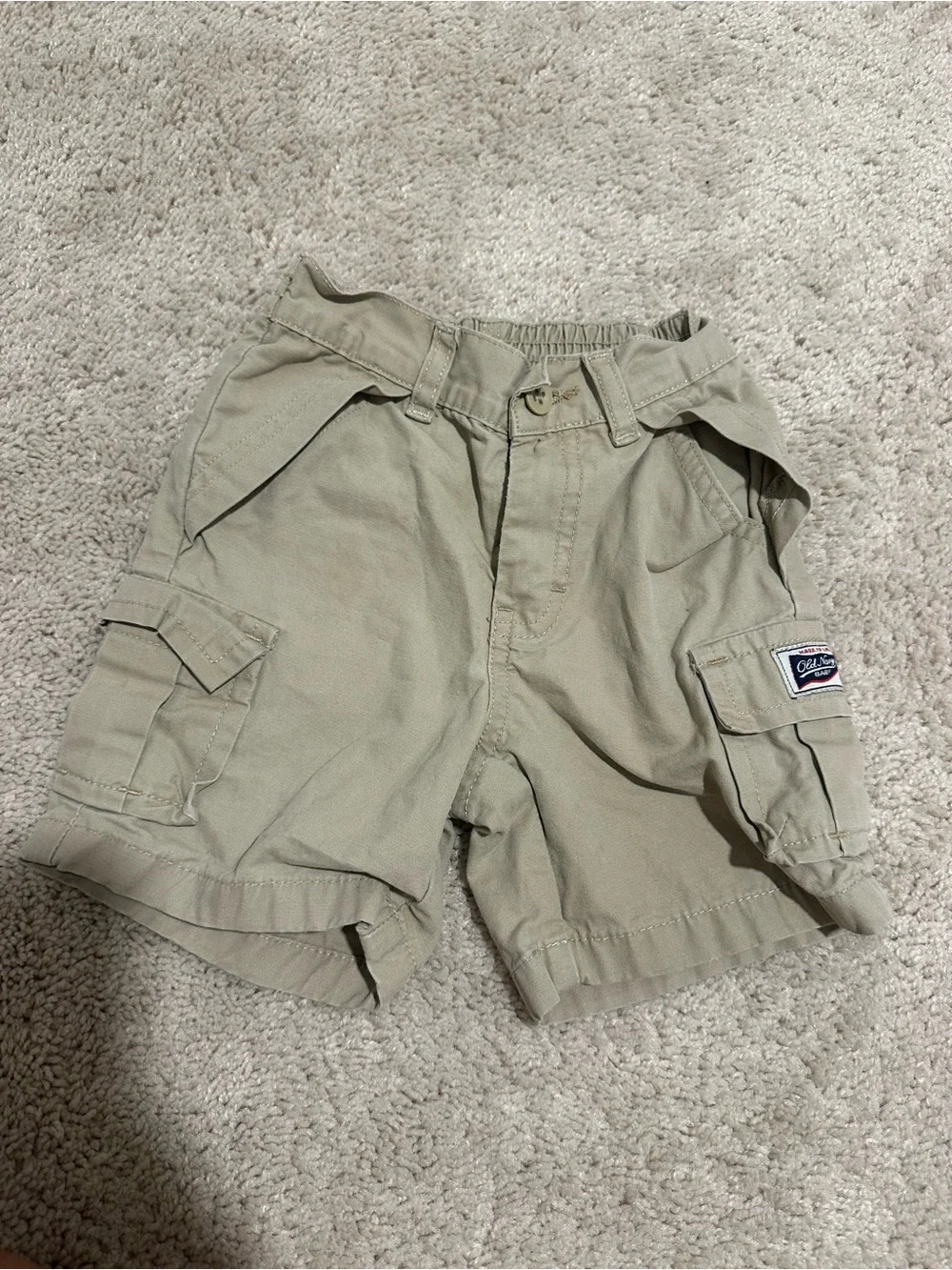Y2k Old Navy Khaki Cargo Shorts